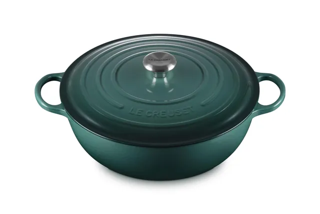 le-creuset-signature-cast-iron-chef-s-oven-7-5qt-artichaut image 1