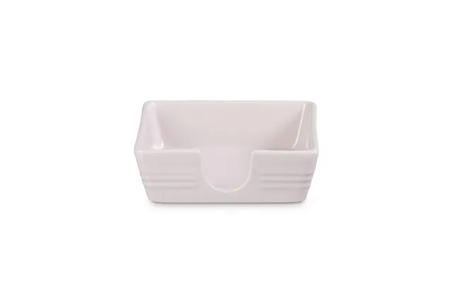 le-creuset-stoneware-signature-cocktail-napkin-holder-6-shallot image 1