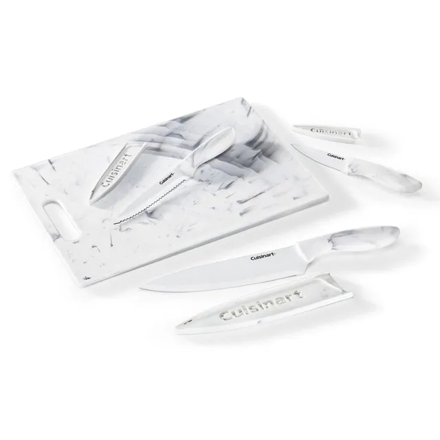 cuisinart-c55cb-7mb-advantage-faux-marble-cutting-board-and-cutlery-set-7-piece- image 1