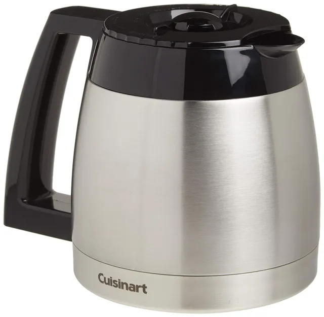 cuisinart-dcg-600rc-replacement-thermal-carafe-with-lid-10-cup-stainless-steel-f image 1