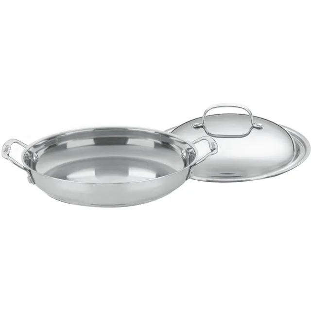 cuisinart-725-30d-chef-s-classic-stainless-12-inch-everyday-pan-with-dome-cover image 1
