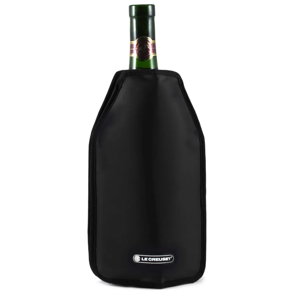 le-creuset-wine-cooler-sleeve-black image 1