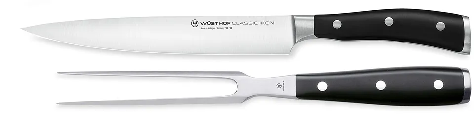 w-sthof-classic-ikon-2-piece-carving-set-precision-forged-german-cutlery image 1