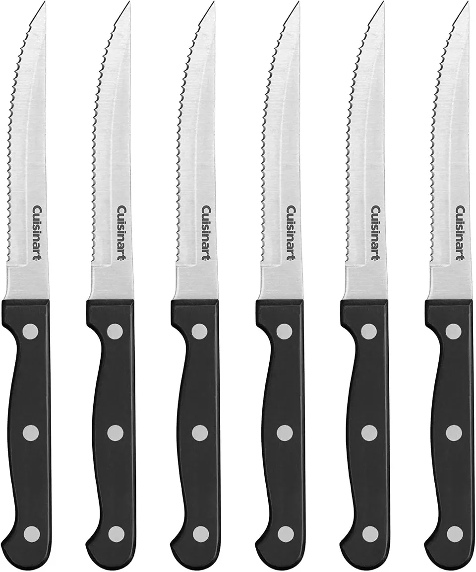 cuisinart-classic-forged-triple-rivet-6-piece-steak-knife-set-c77tr-6psk-high-ca image 1