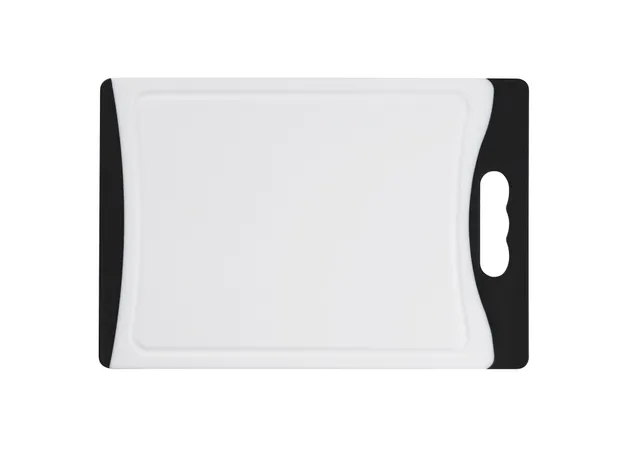 cuisinart-11-inch-poly-cutting-board-with-black-trim-cpb-11wb image 1
