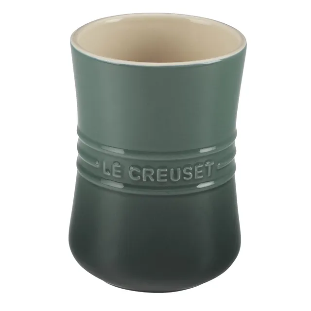 le-creuset-stoneware-utensil-crock-1qt-artichaut image 1