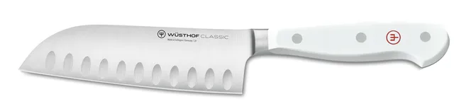 w-sthof-classic-white-5-hollow-ground-santoku-knife image 1
