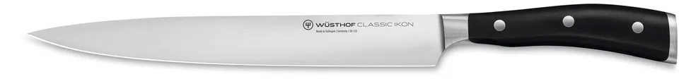 w-sthof-classic-ikon-carving-knife-9-inch-black-precision-forged-german-steel image 1