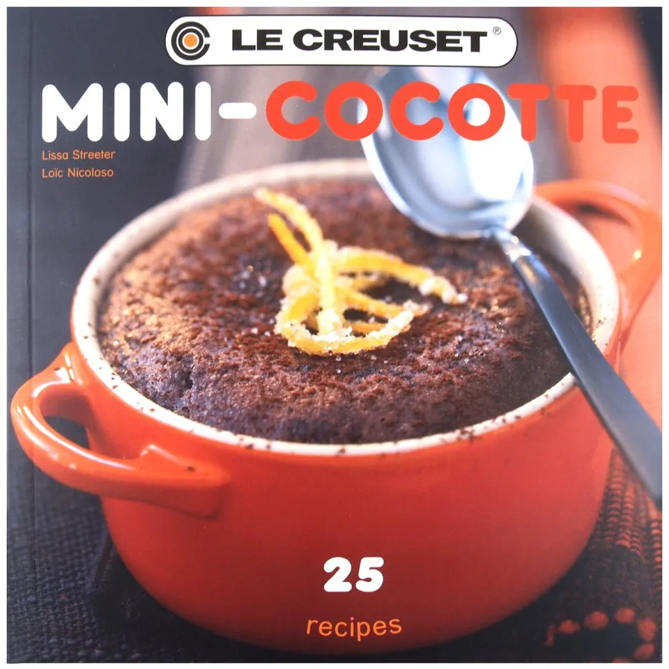 le-creuset-hard-bound-mini-cocotte-cookbook image 1