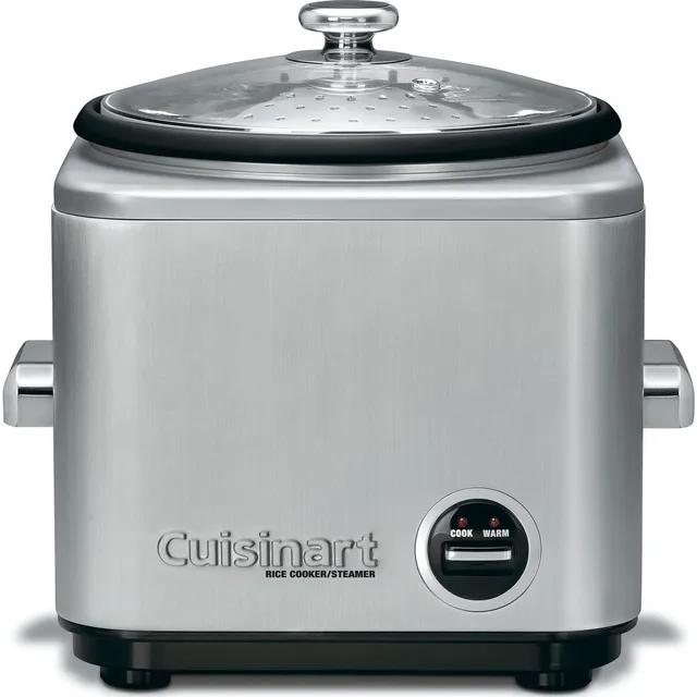 cuisinart-crc-800nas-8-cup-rice-cooker-with-steamer-basket-brushed-stainless-ste image 1