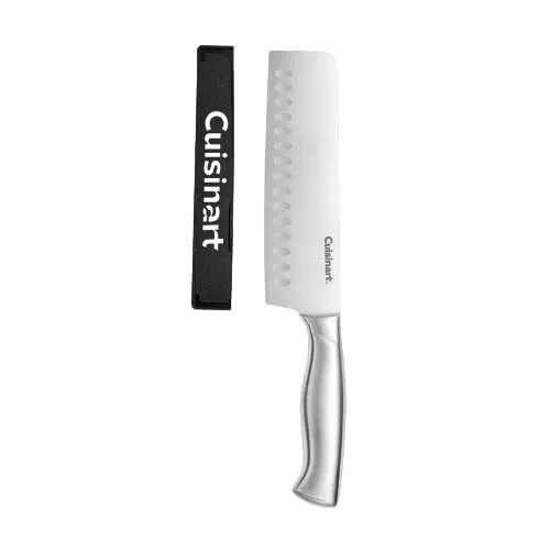 cuisinart-7-nakiri-knife-with-blade-guard-stainless-steel-collection image 1