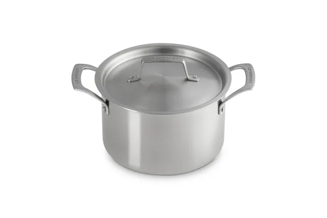 le-creuset-essential-stainless-steel-stockpot-4qt image 1