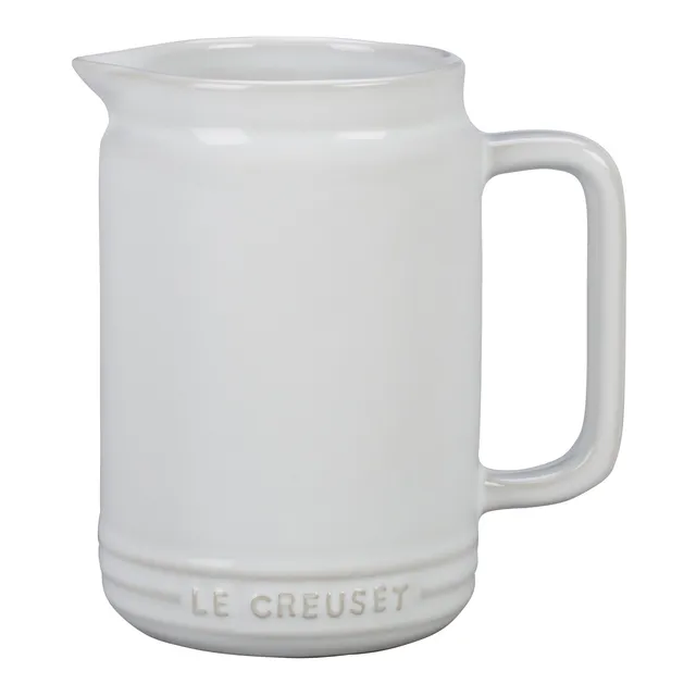 le-creuset-stoneware-sauce-jar-20-oz-white image 1