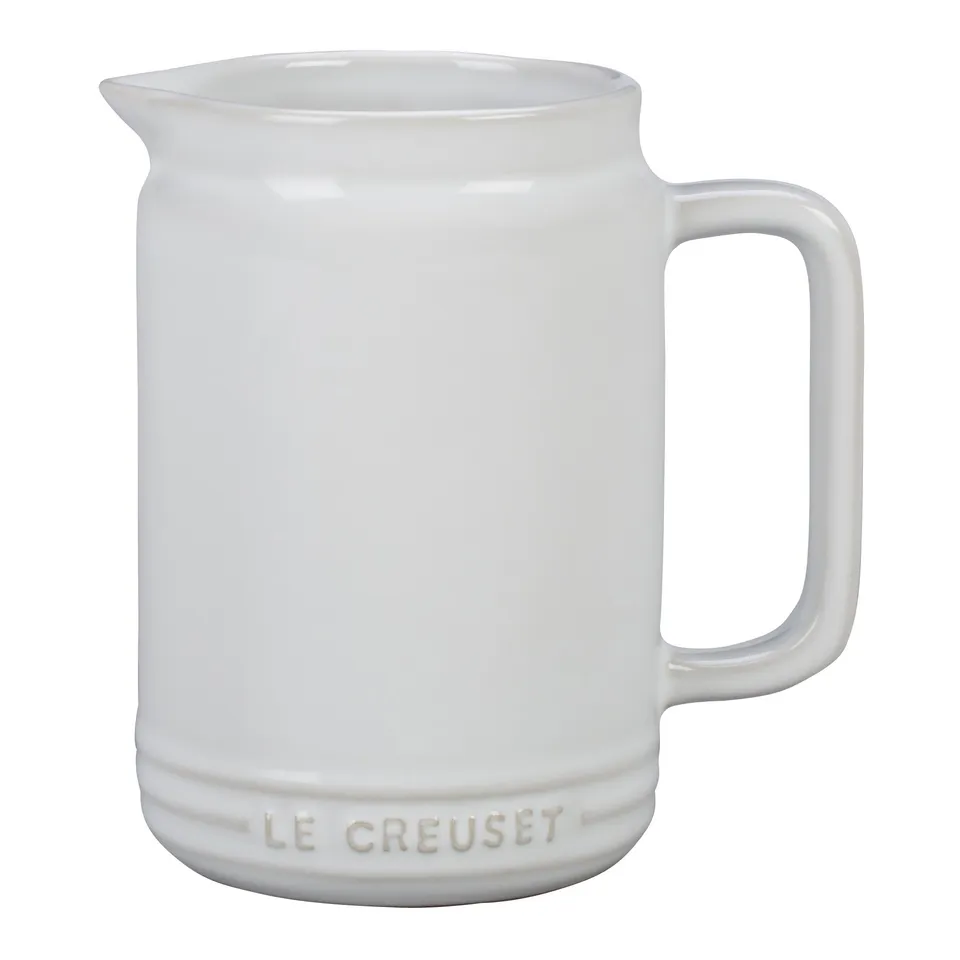 le-creuset-stoneware-sauce-jar-20-oz-white image 1
