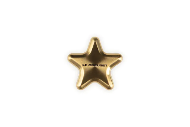 le-creuset-large-stainless-steel-star-knob-gold image 1