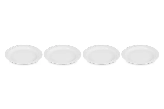 le-creuset-stoneware-dinner-plates-set-of-4-10-5-white image 1