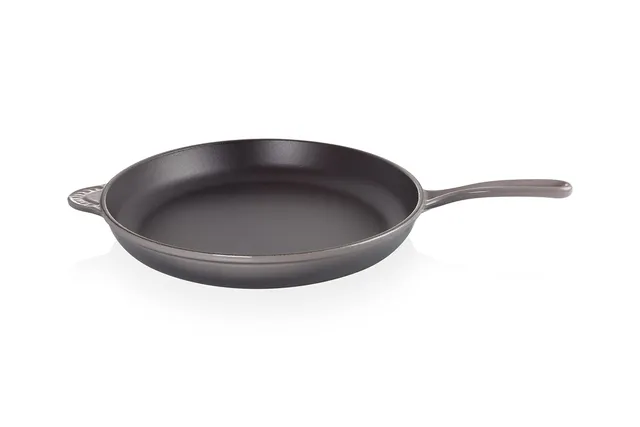 le-creuset-enameled-cast-iron-15-75-inch-oval-skillet-oyster image 1