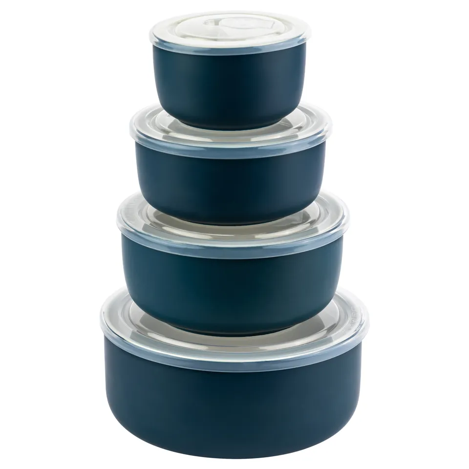 kook-4-piece-kitchen-bowl-set-with-leak-proof-lids-50-28-16-9-oz image 1