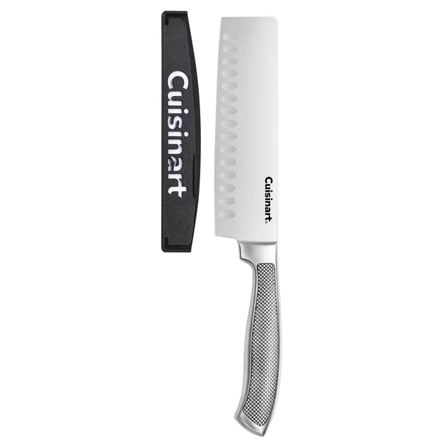 cuisinart-graphix-7-stainless-steel-nakiri-knife-with-blade-guard image 1