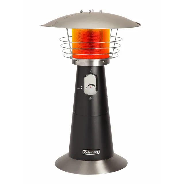cuisinart-portable-tabletop-patio-heater-11-000-btu-black image 1