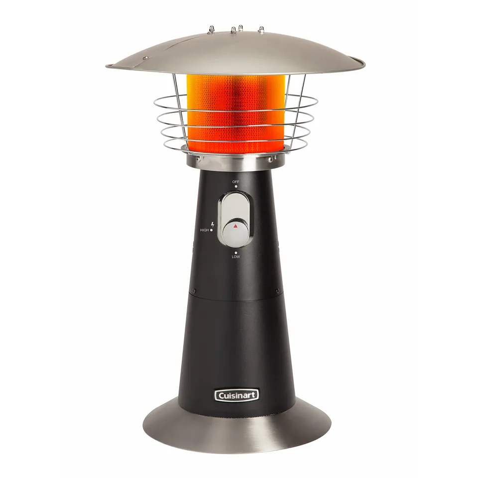 cuisinart-portable-tabletop-patio-heater-11-000-btu-black image 1