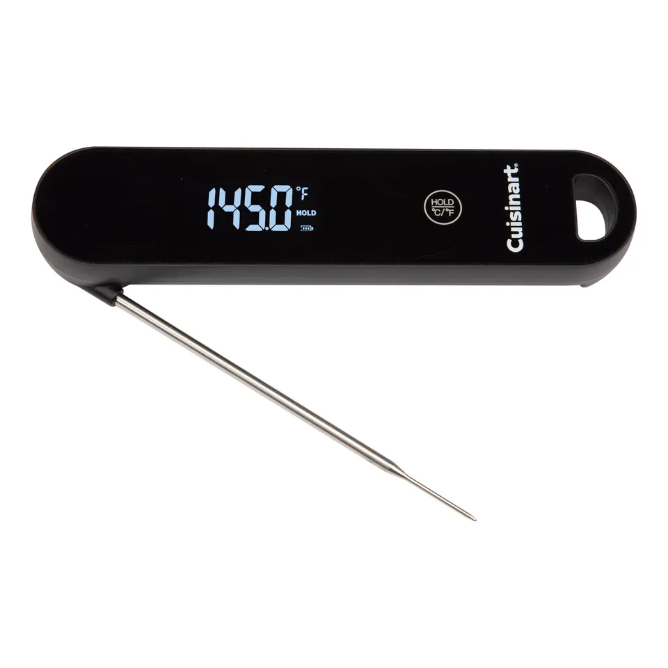 cuisinart-led-digital-pro-instant-read-thermometer-waterproof-ambidextrous-0-6s- image 1