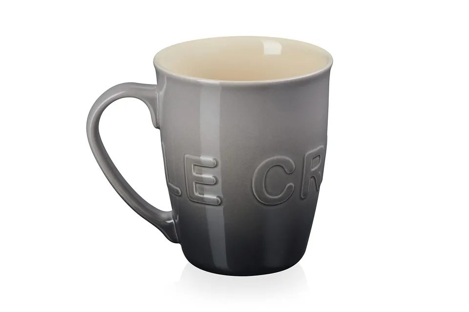 le-creuset-stoneware-extra-large-logo-coffee-mug-20-oz-oyster image 1