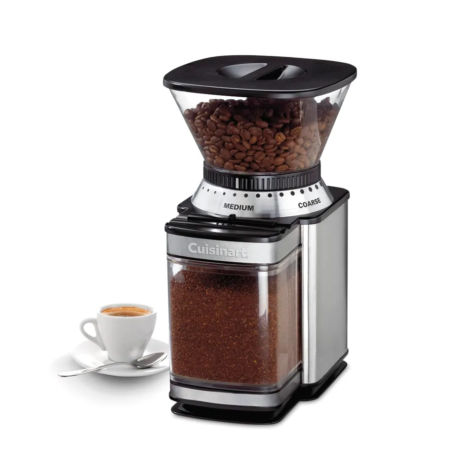 cuisinart-dbm-8p1-automatic-burr-coffee-grinder-18-position-grind-selector-black image 1