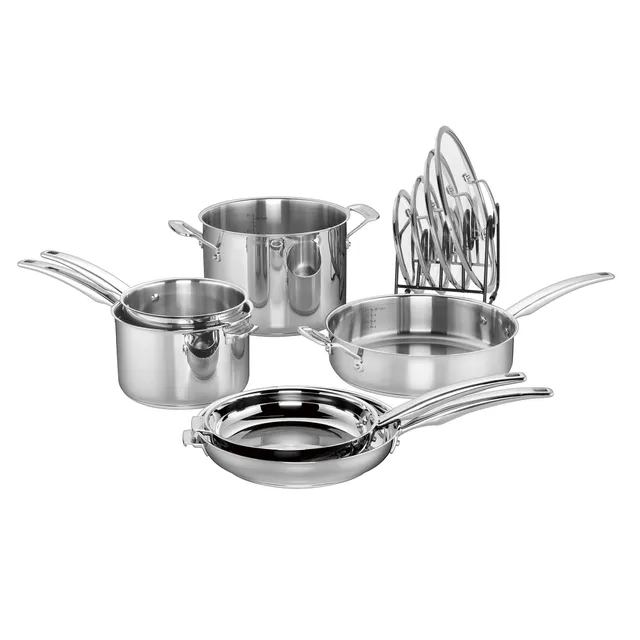 cuisinart-n91-11-smartnest-stainless-steel-11-pc-cookware-set image 1