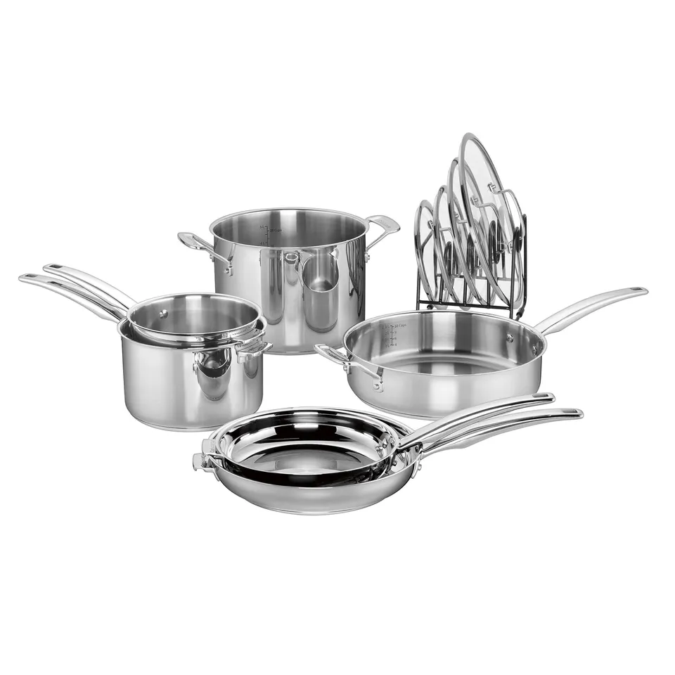 cuisinart-n91-11-smartnest-stainless-steel-11-pc-cookware-set image 1