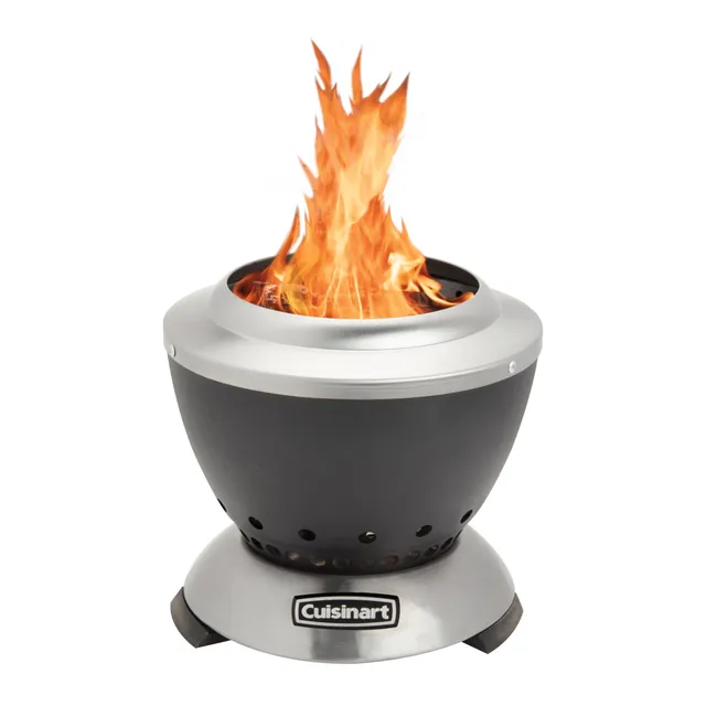 cuisinart-cleanburn-smokeless-tabletop-fire-pit-7-5-portable-stainless-steel-fir image 1