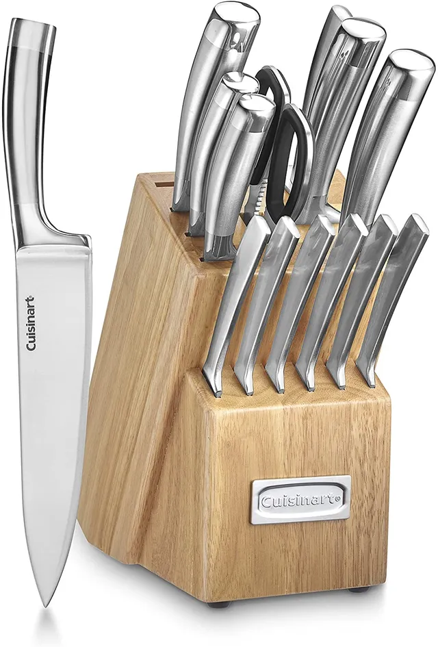 cuisinart-15-piece-professional-cutlery-block-knife-set-c99ss-15p-with-german-st image 1