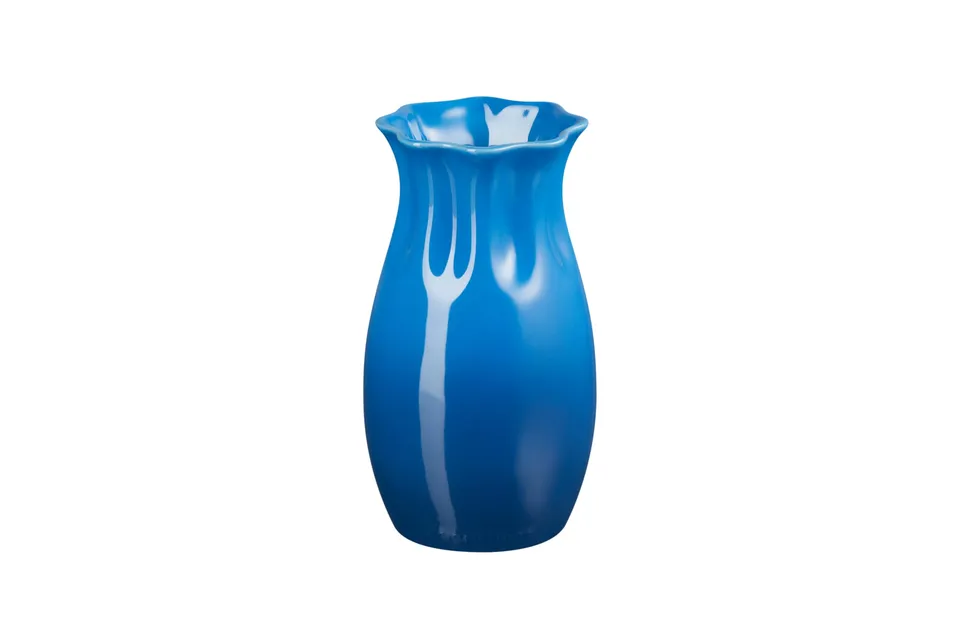 le-creuset-stoneware-small-vase-6-5-x-3-5-marseille image 1