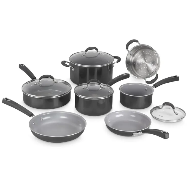 cuisinart-54c-11bk-11-piece-nonstick-cookware-set-ceramica-xt-black image 1
