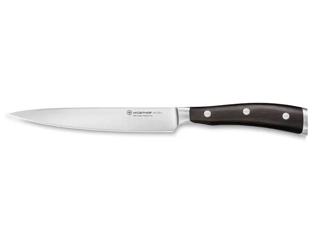 w-sthof-ikon-blackwood-6-utility-knife-forged-german-steel-with-african-blackwoo image 1