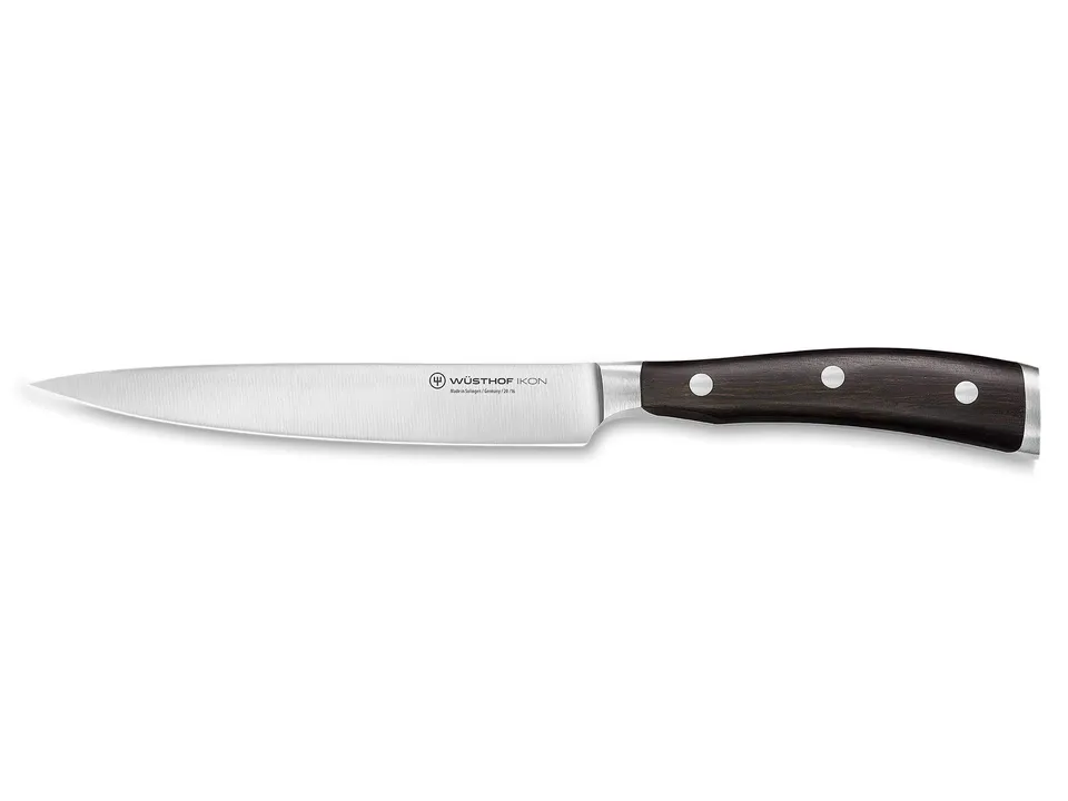 w-sthof-ikon-blackwood-6-utility-knife-forged-german-steel-with-african-blackwoo image 1