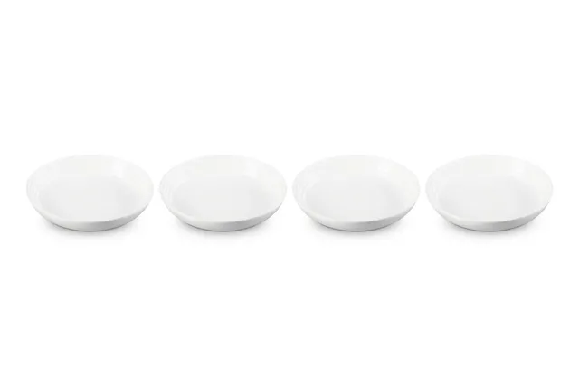 le-creuset-stoneware-set-of-4-pasta-bowls-8-5-each-white-premium-dinnerware-for- image 1