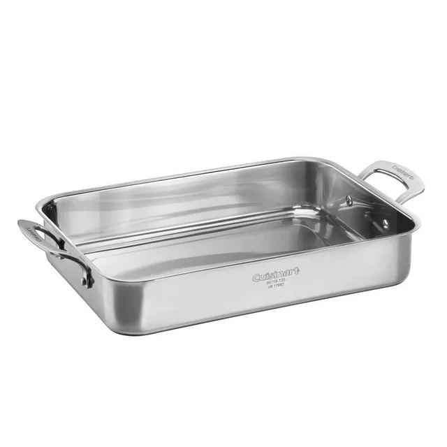 cuisinart-forever-stainless-collection-multi-use-roasting-pan-13-5-inch-stainles image 1
