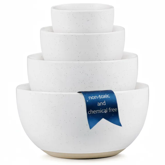kook-ceramic-nesting-bowls-18-40-90-140-oz-moonstone-set-of-4 image 1