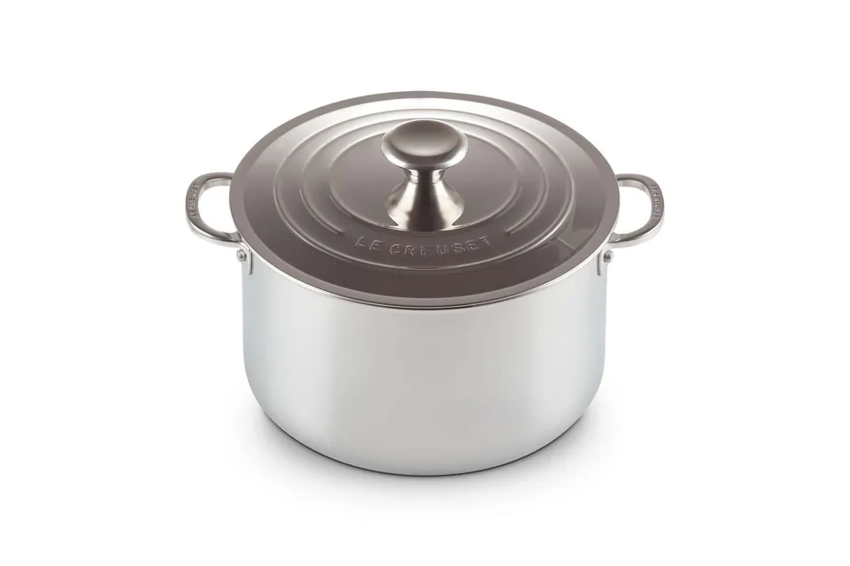 le-creuset-tri-ply-stainless-steel-7-quart-stockpot image 1