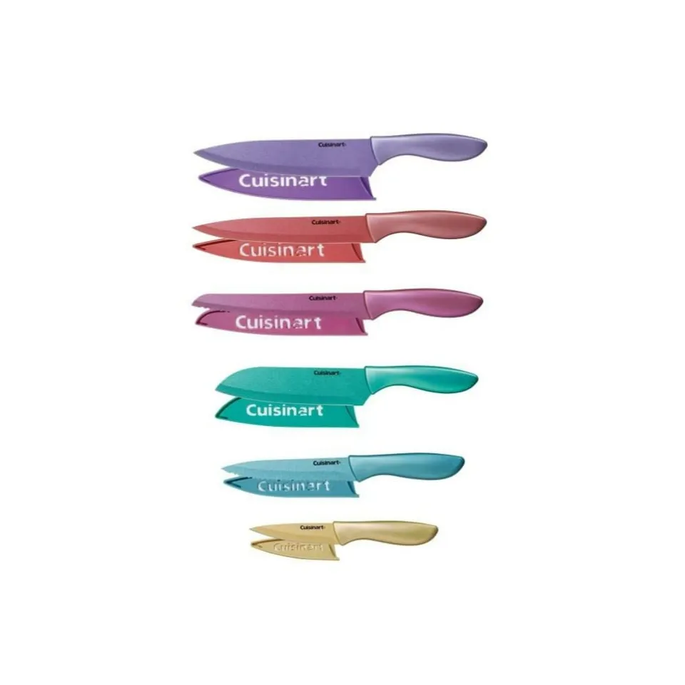 cuisinart-classic-12-piece-pearlized-knife-set-c77-12prl-colorful-non-stick-coat image 1