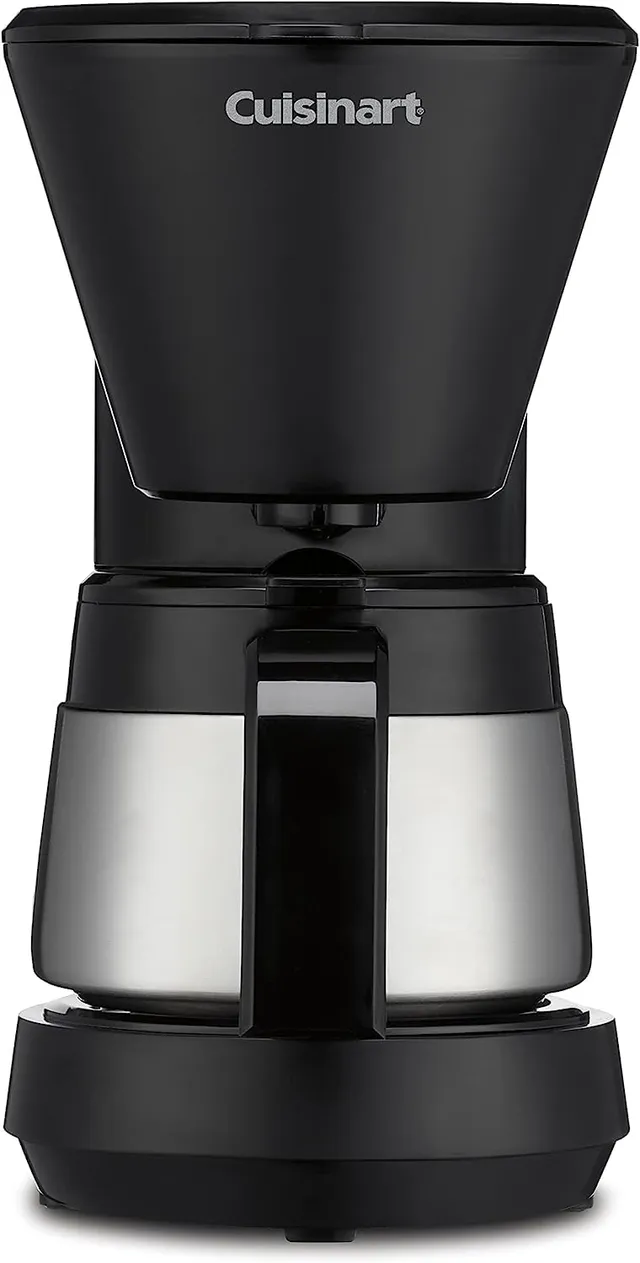 cuisinart-5-cup-coffee-maker-with-stainless-steel-carafe-dcc-5570nas-compact-des image 1