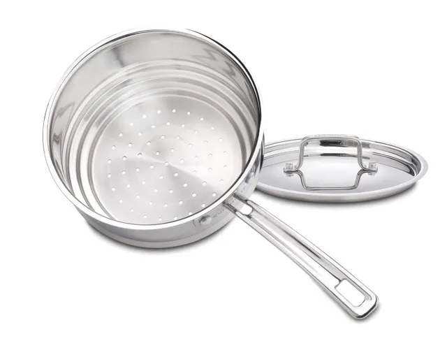 cuisinart-multiclad-pro-stainless-steamer-insert-with-cover-20-cm image 1