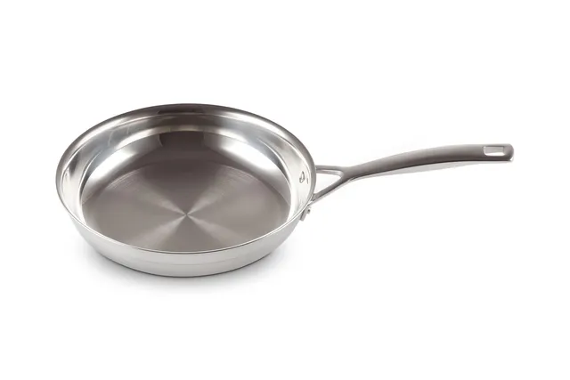 le-creuset-classic-3-ply-stainless-steel-fry-pan-9-5-inch image 1