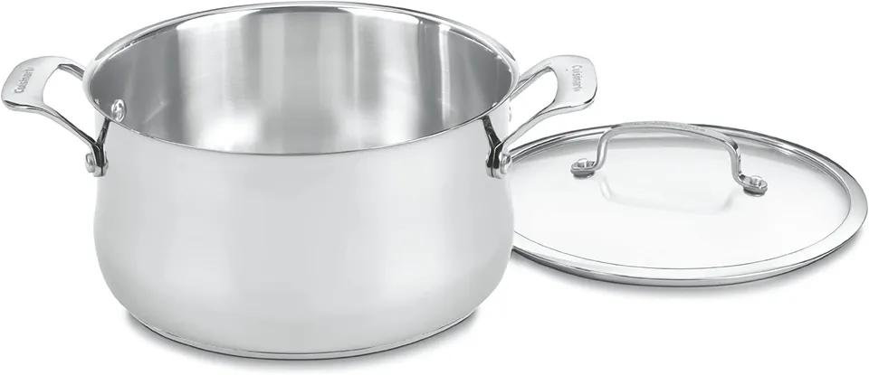 cuisinart-contour-stainless-6-quart-saucepot-with-glass-cover image 1