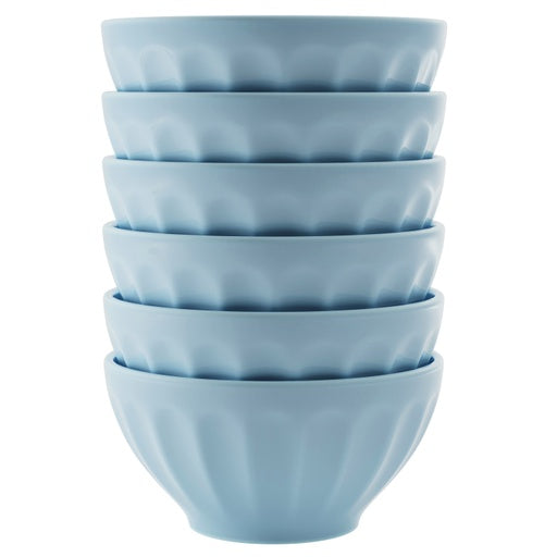 kook-ceramic-cereal-bowls-23-oz-set-of-6-3-colors-microwave-dishwasher-safe image 3