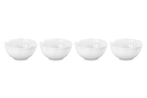 le-creuset-stoneware-petal-mini-bowls-set-of-4-white image 8