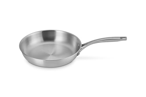le-creuset-essential-stainless-steel-fry-pan-set-8-and-10-2-piece image 7