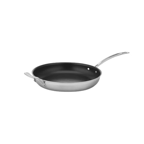 cuisinart-multiclad-pro-triple-ply-stainless-12-nonstick-skillet-with-helper-han image 1