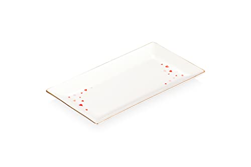 le-creuset-l-amour-stoneware-rectangular-hostess-tray-11-25-x-6-25-white-with-he image 7